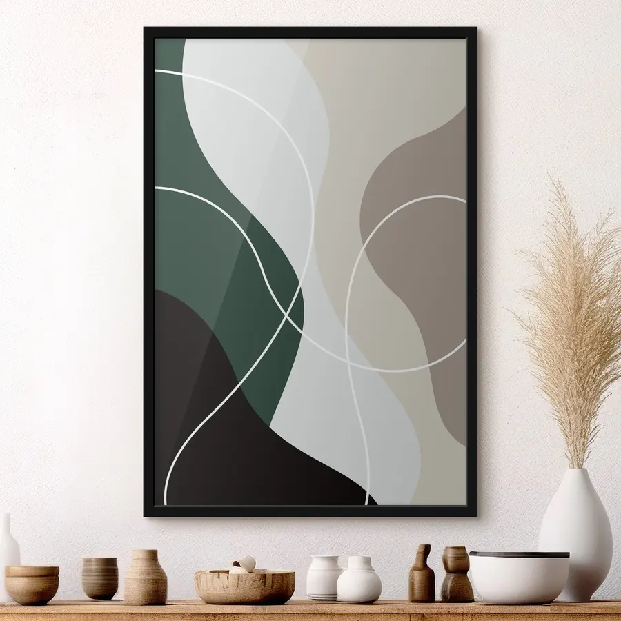 Fototapetes Abstraktas formas nomierinošās krāsās f35947