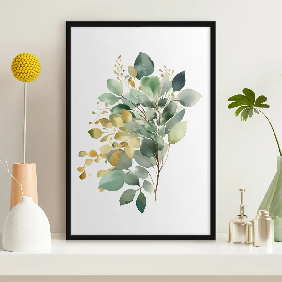 Fototapetes Dabas harmonija košos zaļumos f36354