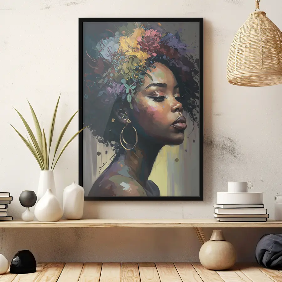 Glezna Ziedoša skaistums un miers f36577