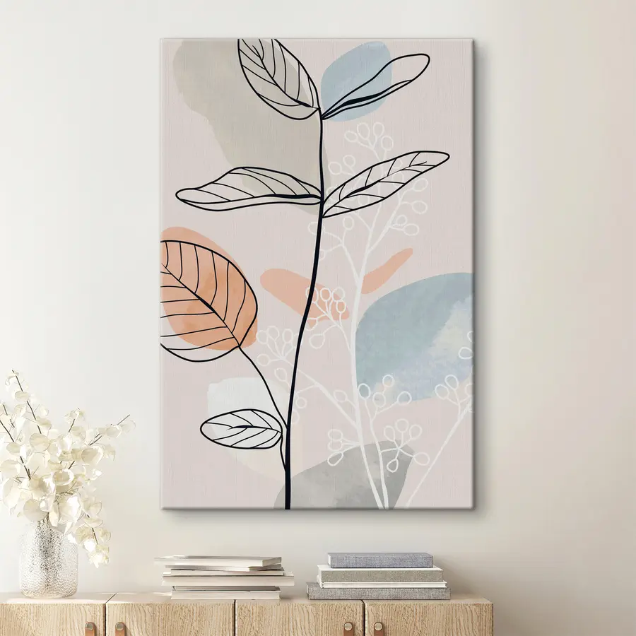 Glezna Eleganta apstādījumu līniju māksla s37052