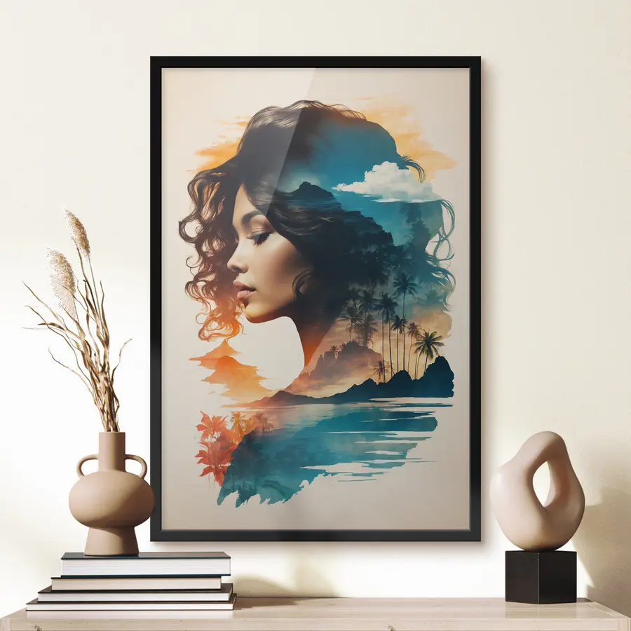 Fototapetes Dabas skaistums portretā f37118