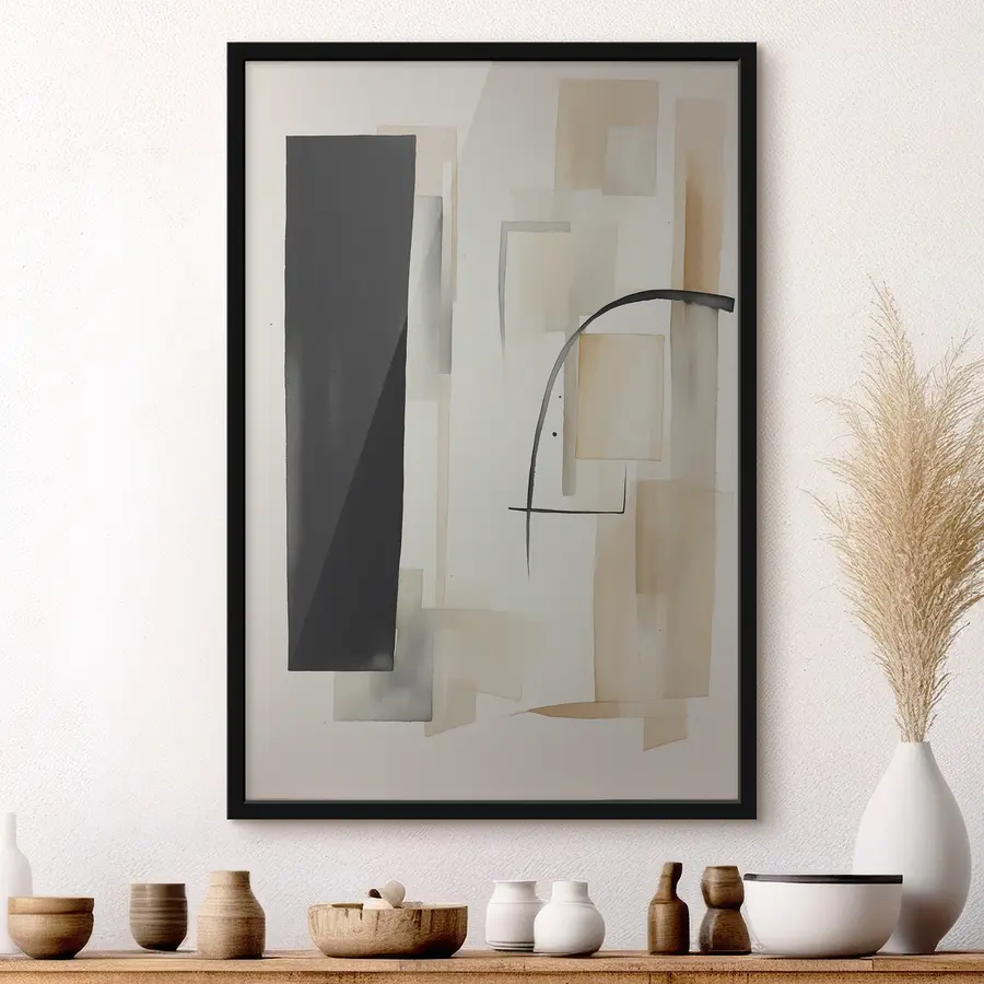 Fototapetes Abstraktas krāsas un formas harmonijā f37170