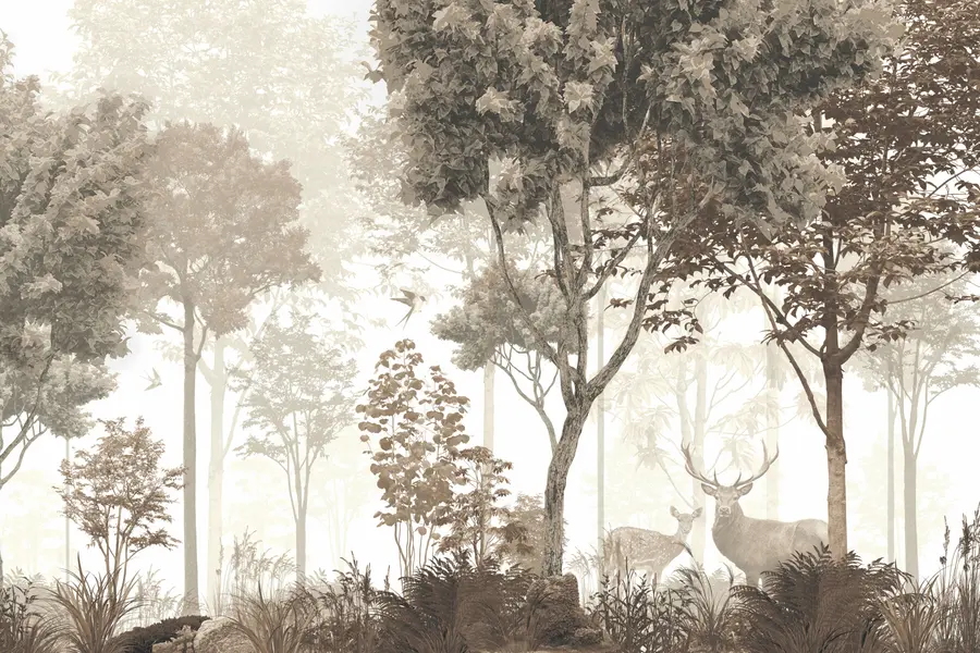 Fototapetes Maģiskais mežs u72134d3