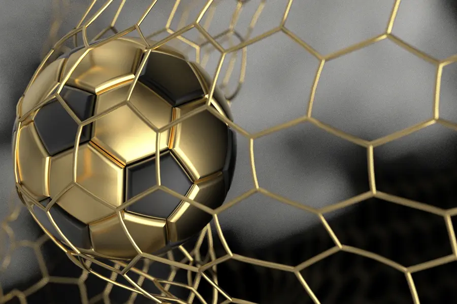 Fototapetes Futbola bumba vārtos u73010d3