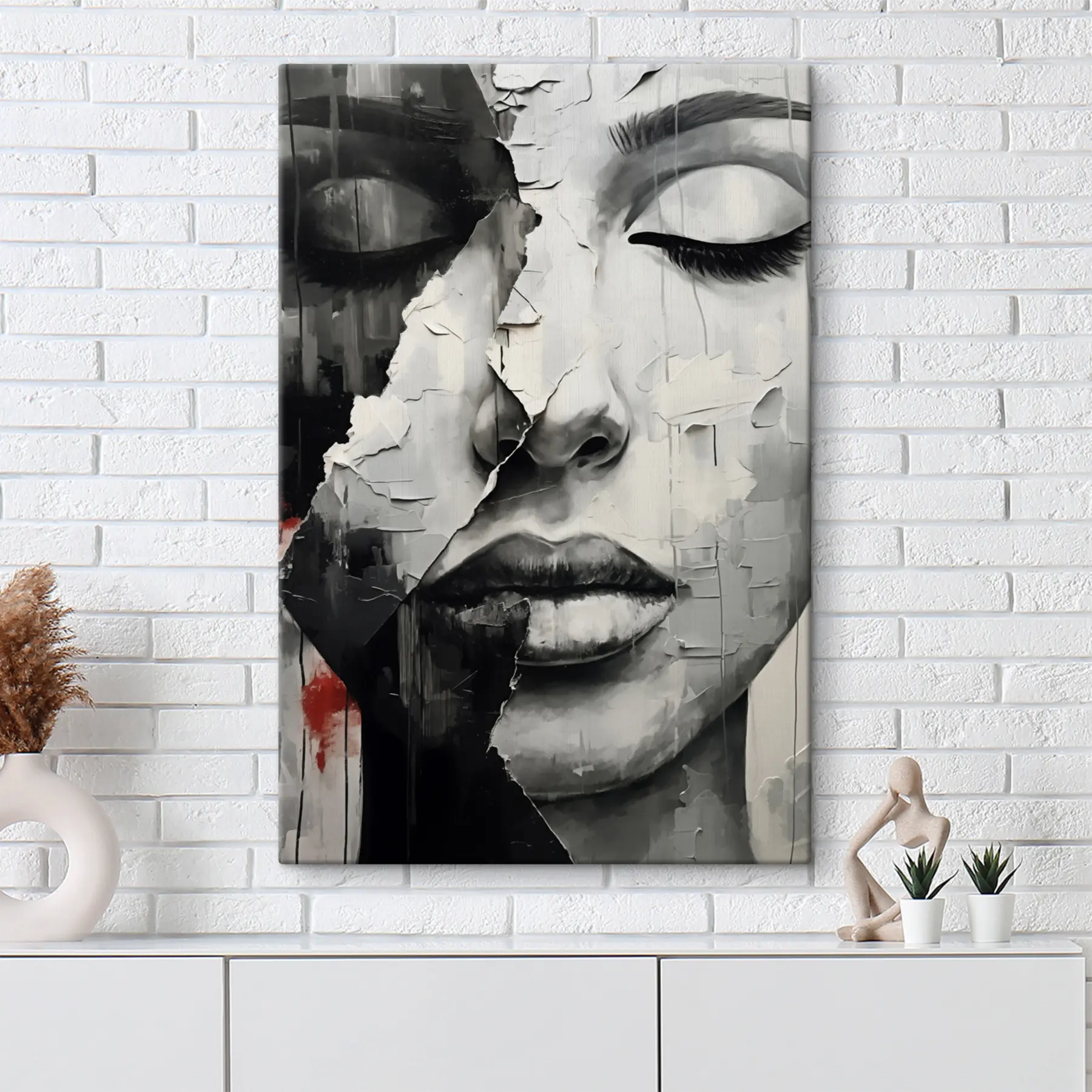 Fototapetes Emociju un izpausmes dualitāte s37068