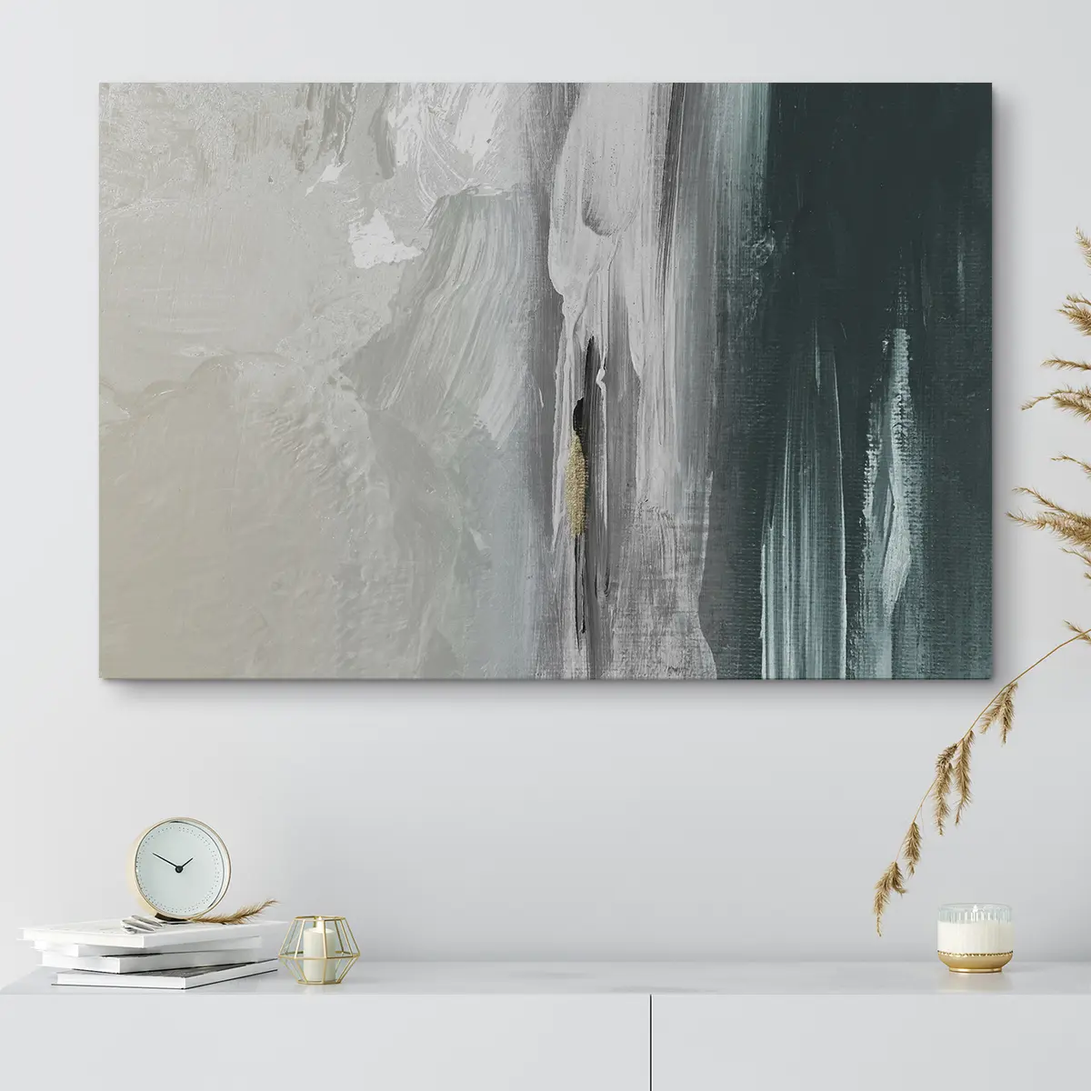 Glezna Eleganta maigu krāsu saspēle s37158