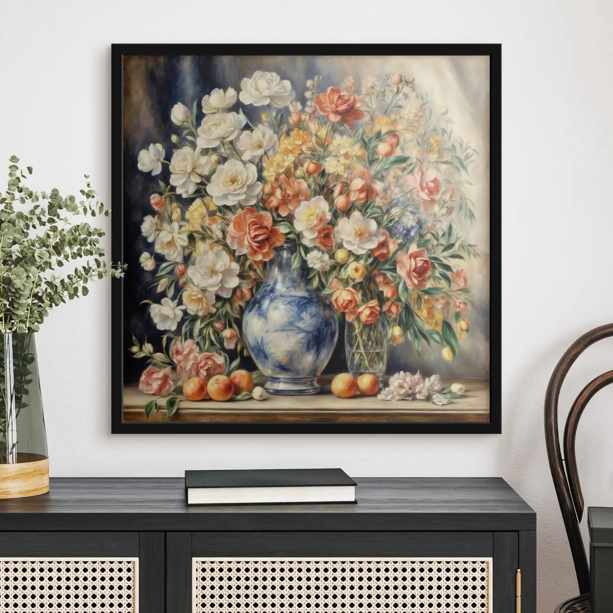 Plakāts Vasaras pušķis Ogasta Renuāra stilā f37436