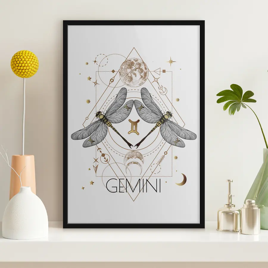 Fototapetes Mistisks dizains Dvīņu entuziastiem f36515