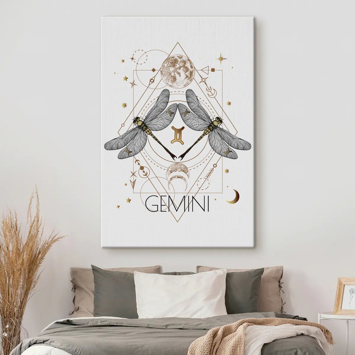 Glezna Ēteriskie Dvīņu dvīņu gari s36515