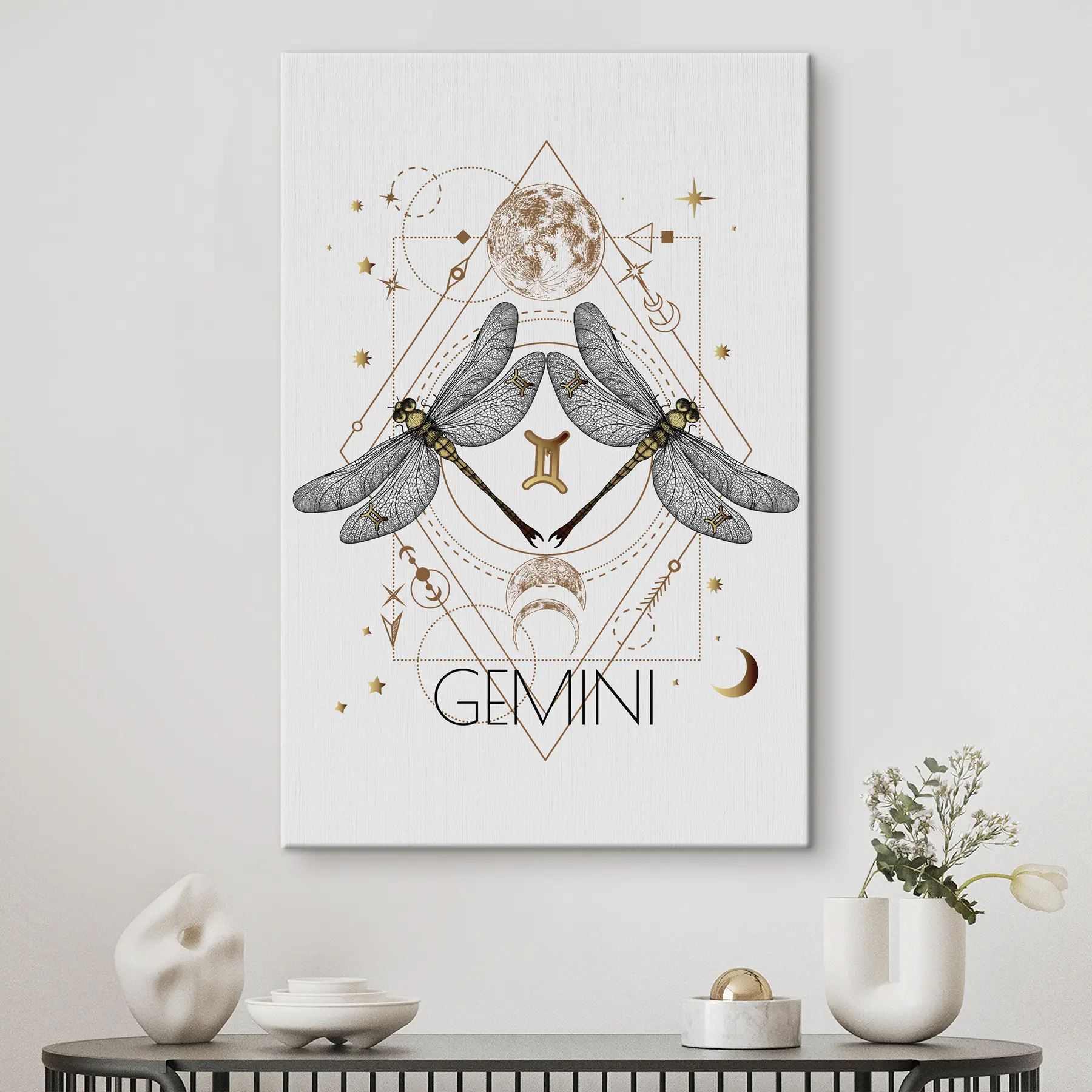 Fototapetes Ēteriskie Dvīņu dvīņu gari s36515