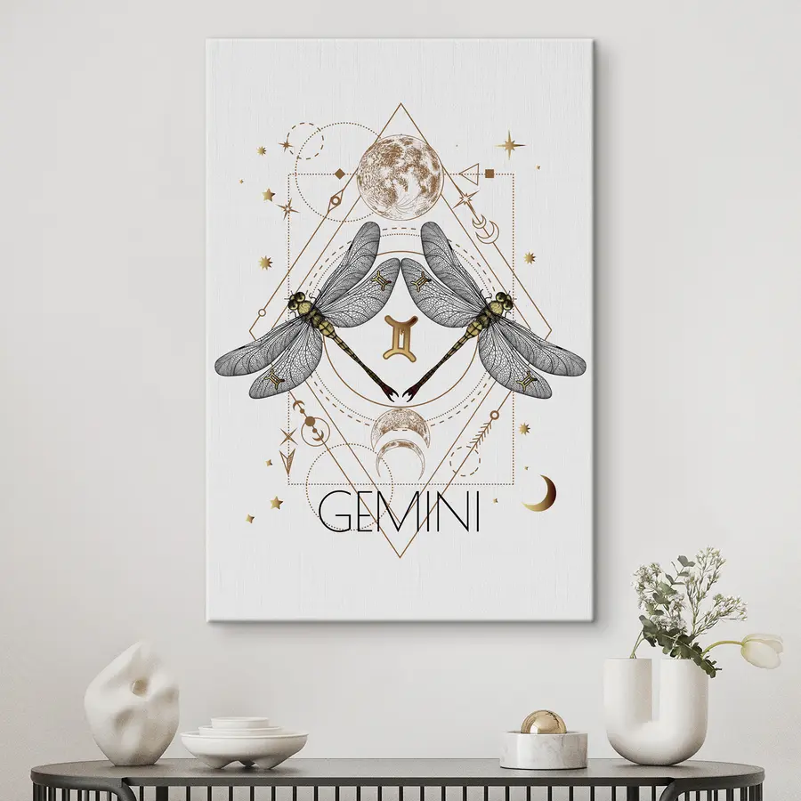 Glezna Ēteriskie Dvīņu dvīņu gari s36515