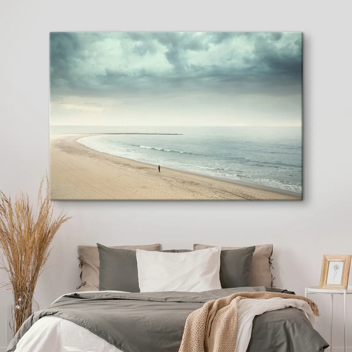 Glezna Vientulība pie rāma krasta s37470