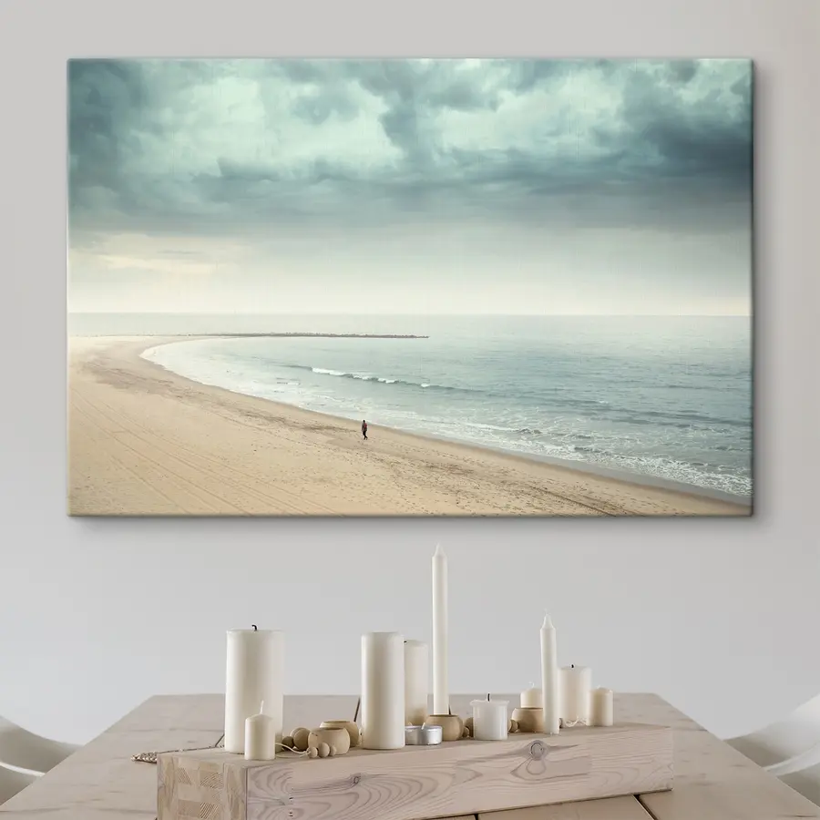 Glezna Vientulība pie rāma krasta s37470