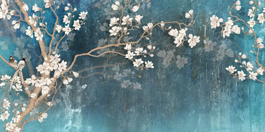 Fototapetes Ziedoši zari u12150d1