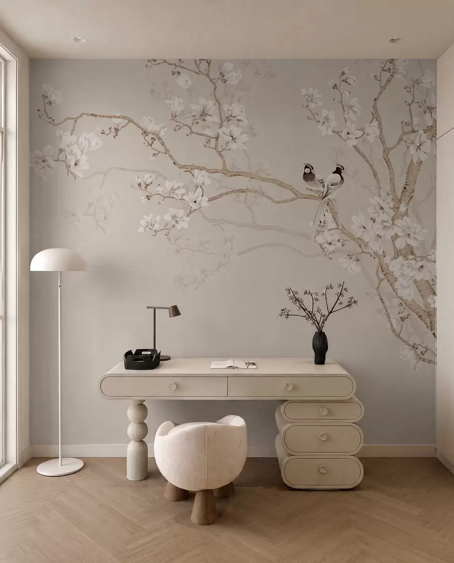 Fototapetes Magnolijas koks dārzā u25842d1