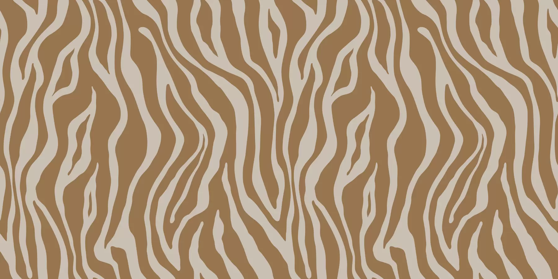Fototapetes Zebru ādas vektordruka brūnā un baltā krāsā u99173